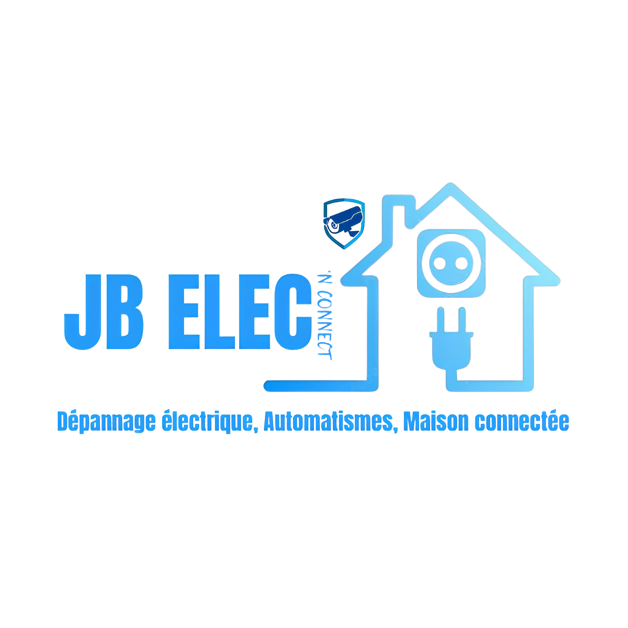 Logo artisan JB Elec 'n Connect (JOUEN Baptiste)