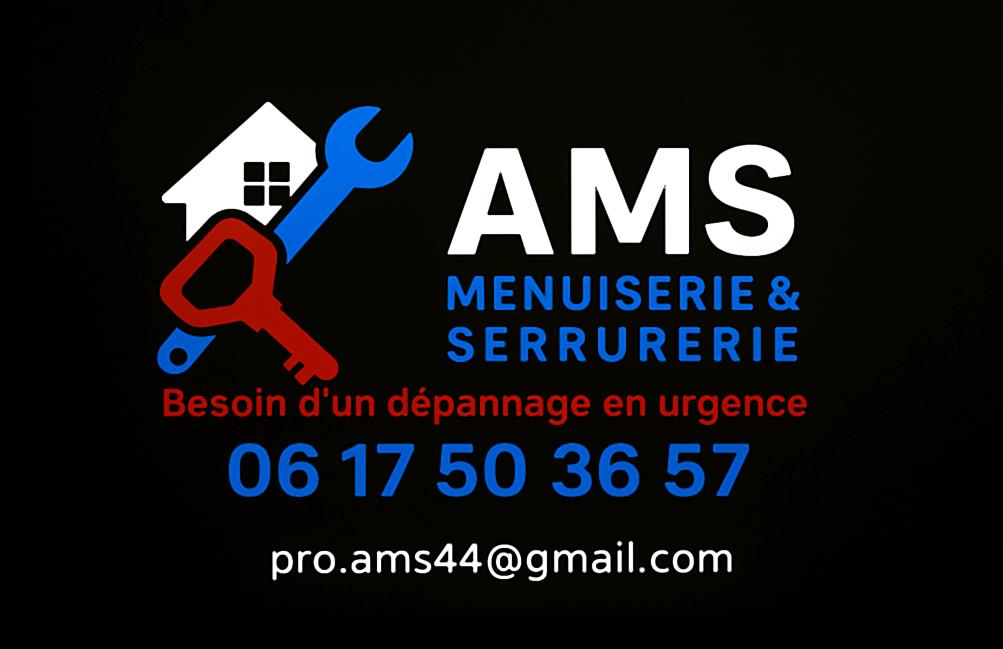 Logo artisan AMS Menuiserie et Serrurerie
