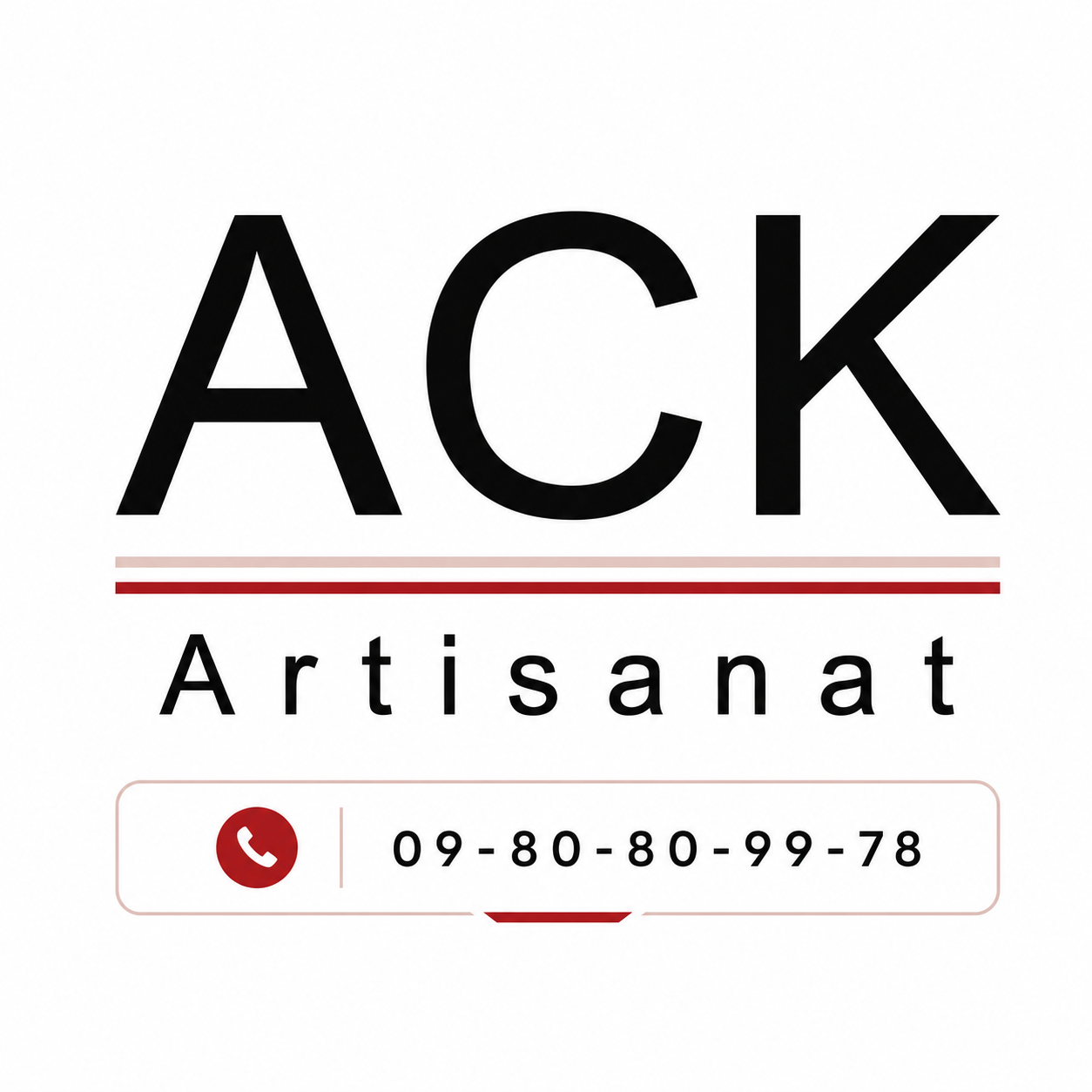 Logo artisan ACK Artisanat : Plomberie / Chauffage / Électricité / Serrurerie