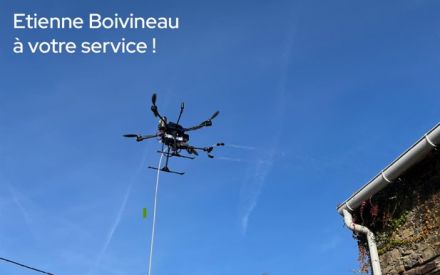 nettoyage drone