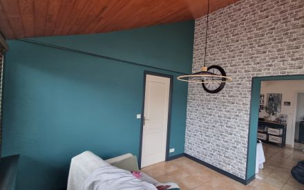 Salon papier peint