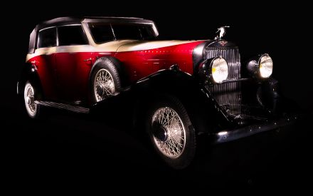 Voiture de collection, valence, version fine art. ©