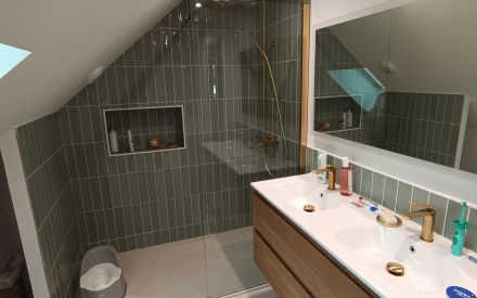 Salle de bain clé en main