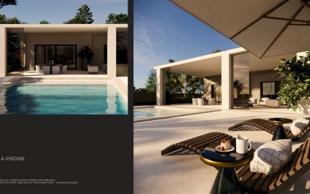 Visuel de projection photoréaliste