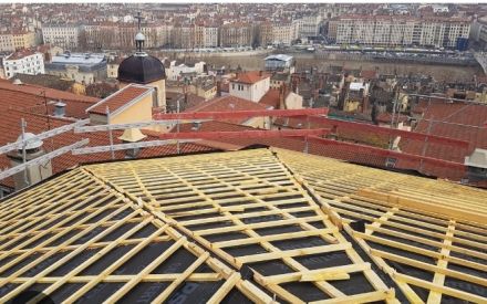 Réfection total de la charpente et toiture