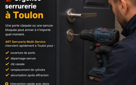 Serrurier en urgence à Toulon