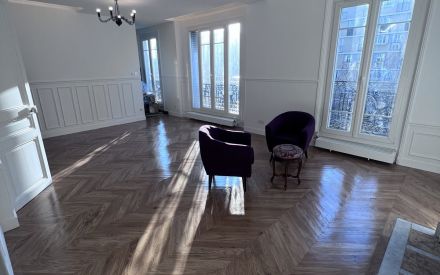Rénovation d'un appartement haussmannien – Shilat Batinova