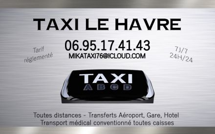 Taxi conventionné Le Havre
