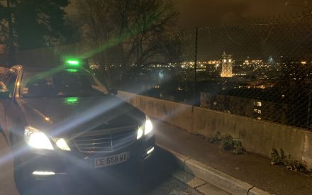 Taxi Le Havre nuit