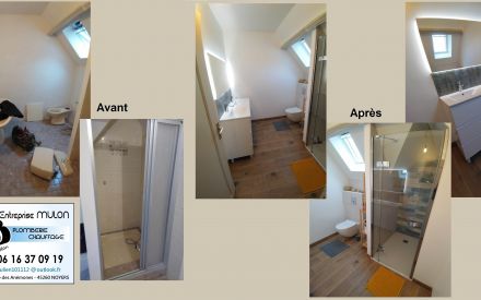 salle de bain entreprise mulon