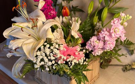 Centre de table florale