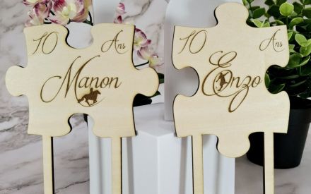 Cake Topper Anniversaire