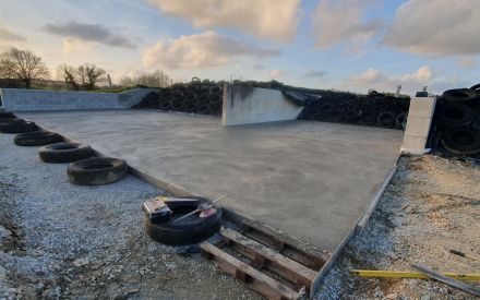 Silo pour maïs taloche fin