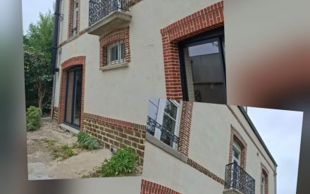 Enduit chaux Façade