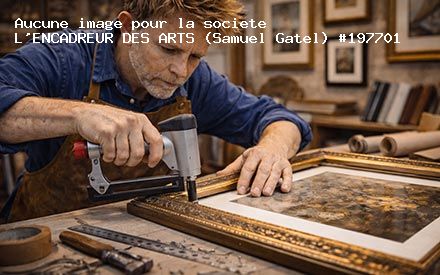 Présentation de L'ENCADREUR DES ARTS (Samuel Gatel)