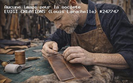 Présentation de LUIGI CREATIONS (Louis Larochelle)