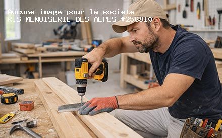 Présentation de R.S MENUISERIE DES ALPES