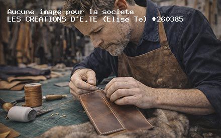 Présentation de LES CREATIONS D'E.TE (Elise Te)