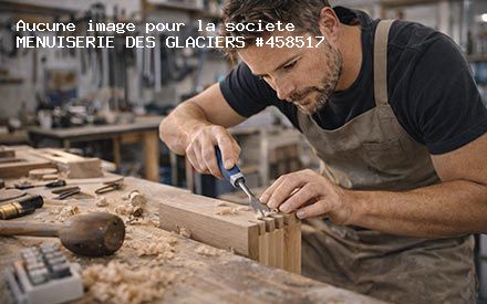 Présentation de MENUISERIE DES GLACIERS