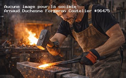 Présentation de Arnaud Duchesne Forgeron Coutelier