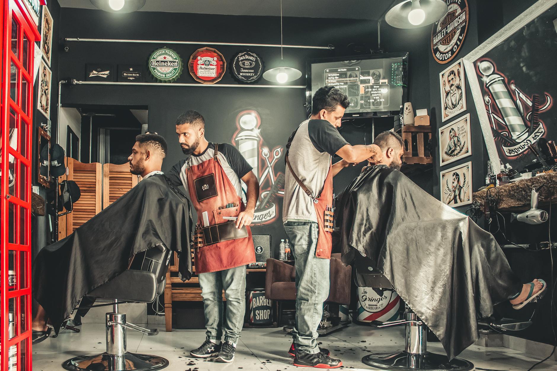 Illustration du m&eacute;tier de Coiffeur-Barbier